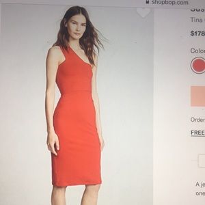 Susana Monaco one shoulder dress